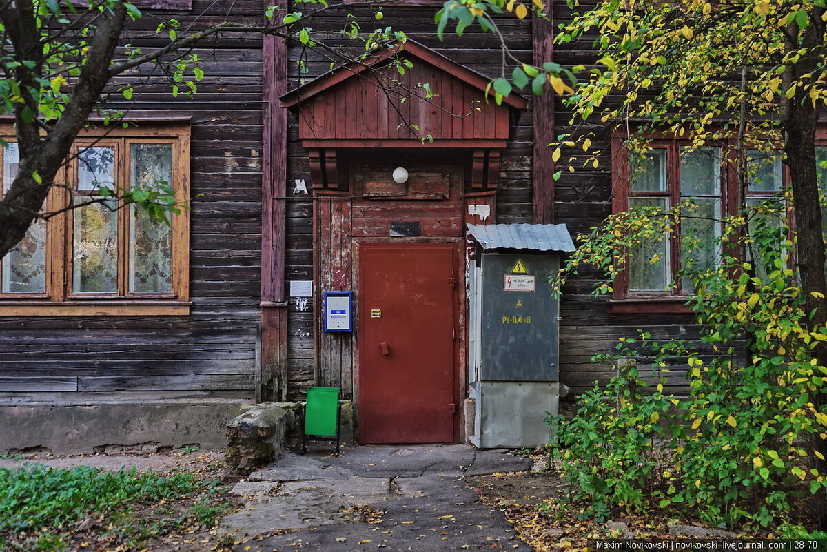 Барак 8. Деревянный Барак в Пятницком переулке.