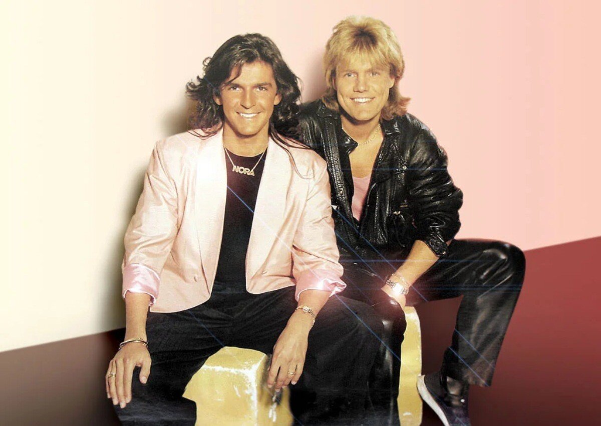 Modern talking в молодости на сцене