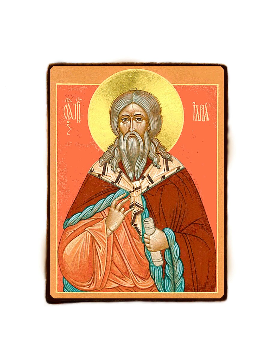 Святой Илья пророк икона