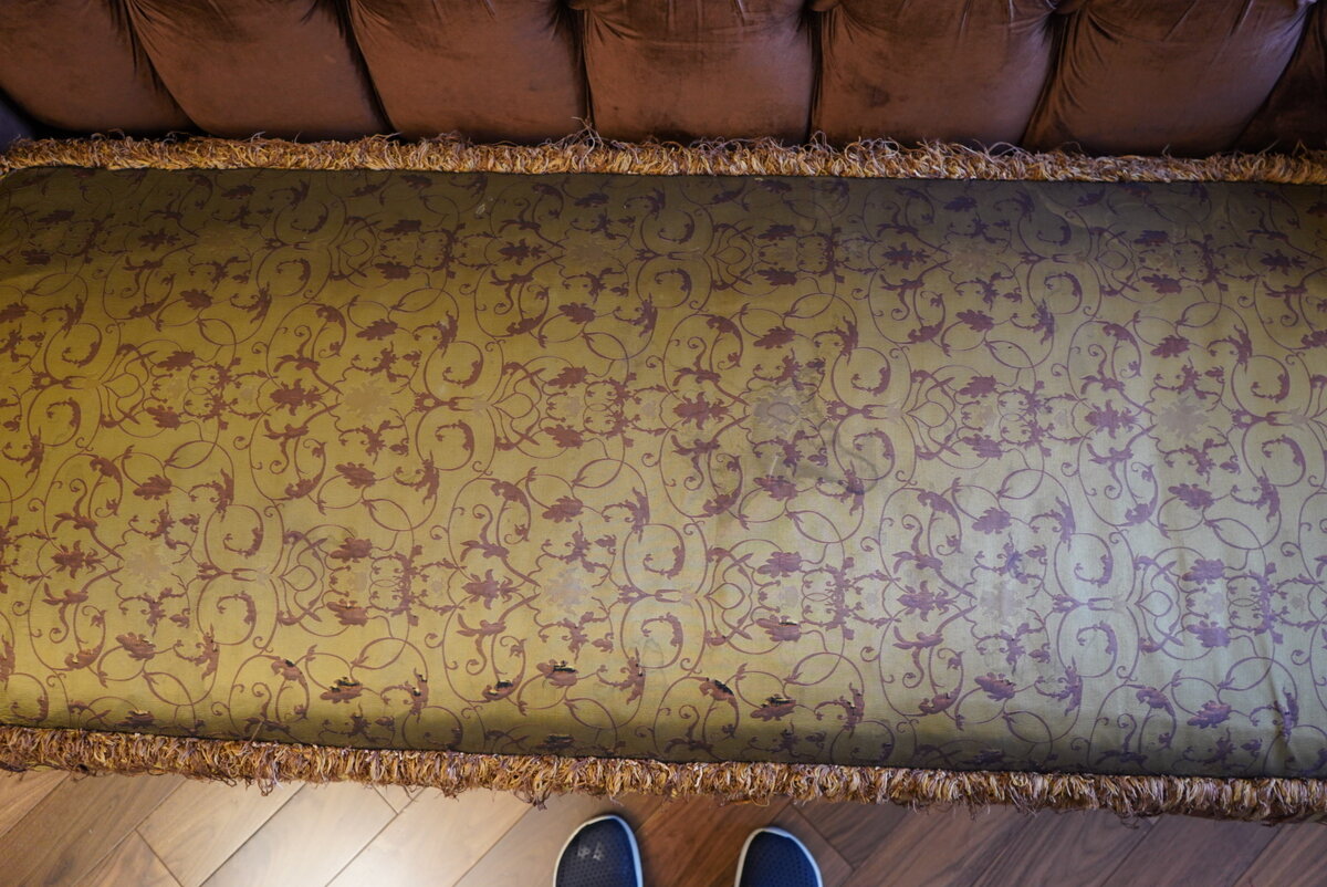 До (мы видим старое пятно)