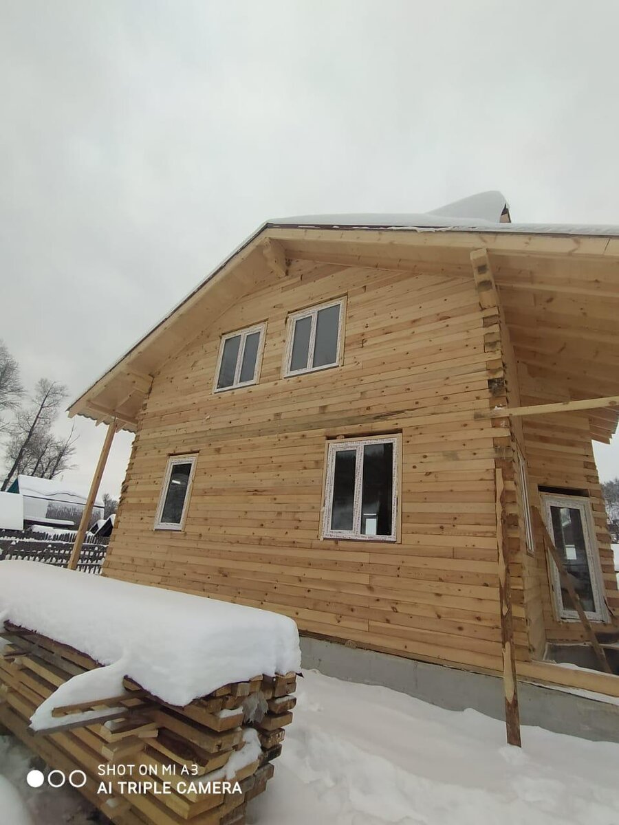 Дом из профилированного бруса