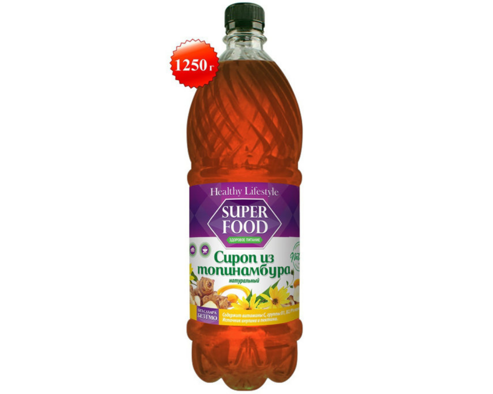 Wildberries: Healthy Lifestyle / Сироп из топинамбура натуральный, 1250 г.