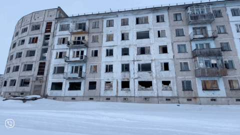 Заброшенный дом (Фото GIF автора канала)