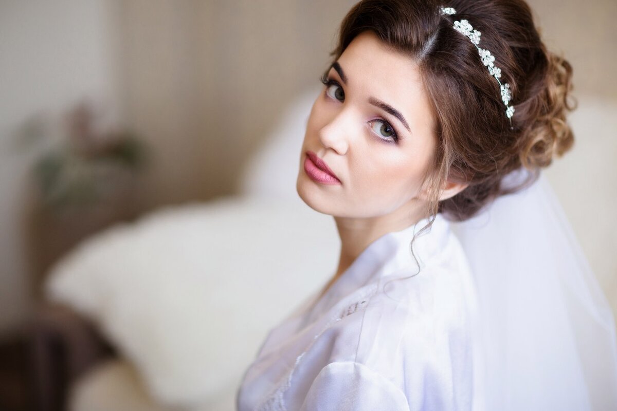 Невеста перед бракосочетанием