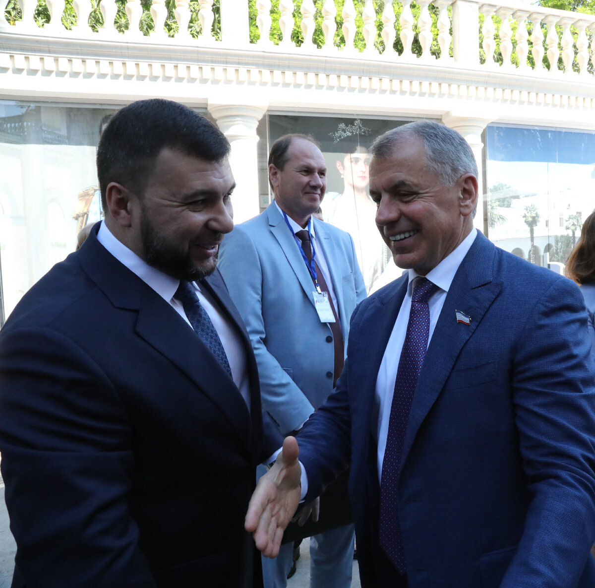 Д. Пушилина в российском Крыму давно принимают как соотечественника