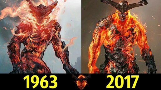 👿 Суртур - Эволюция (1963 - 2017) ! Все Появления Демона 🔥!