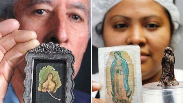 Мона Лиза на листке и Мадонна из шоколада