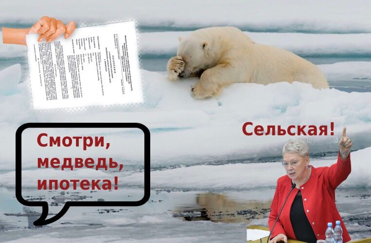 Медведь символизирует Россию