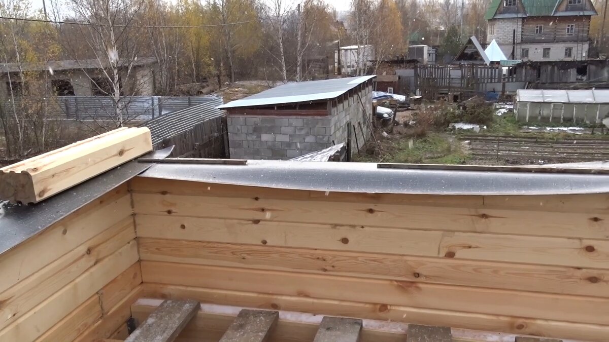 Подготовка стен к зиме