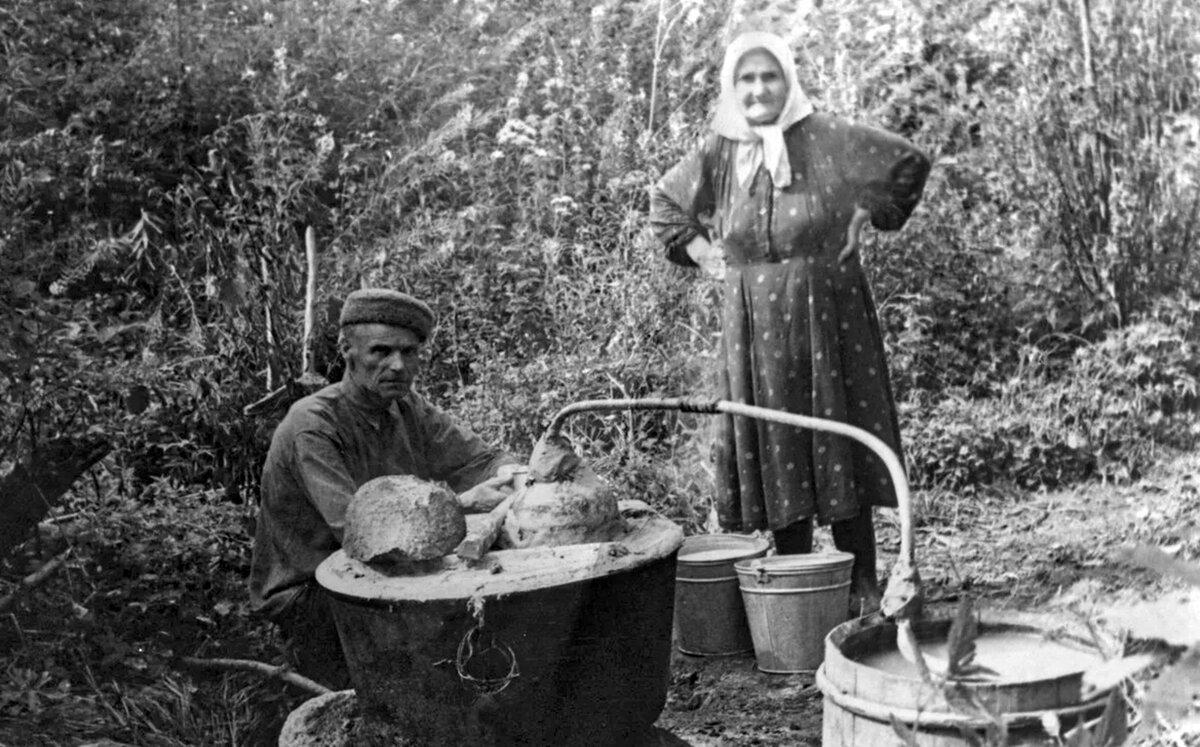 А наш притончик гонит самогончик! Как это было в советской деревне... |  Деревенский дед | Дзен