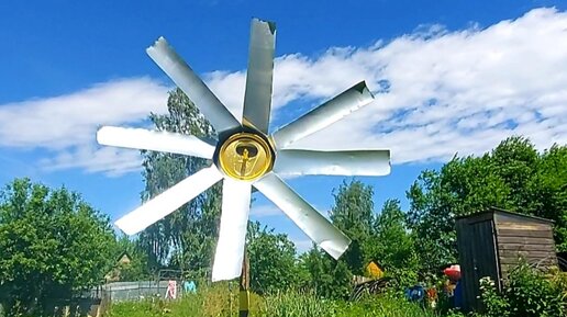 Декоративная ветряная мельница своими руками | VK