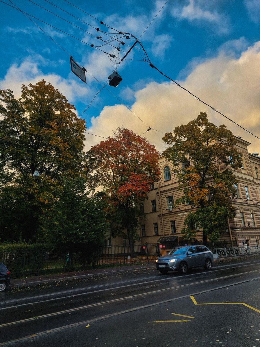 Частичка осенней Петроградки (вдруг кто-то соскучился по осени)