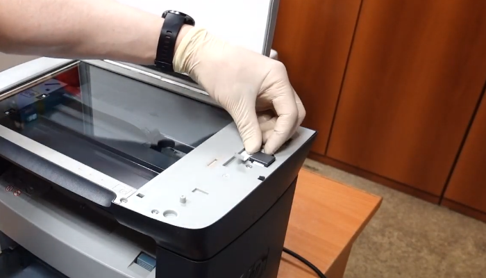 Фото 13. Полностью уложенный шлейф