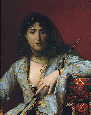 Veiled Circassian Beauty, 1876 by Gerome 
