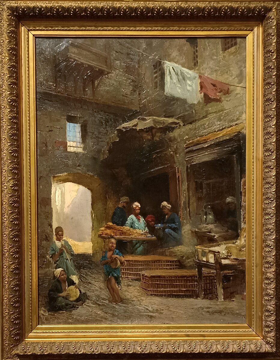 Каирский двор. Константин Маковский