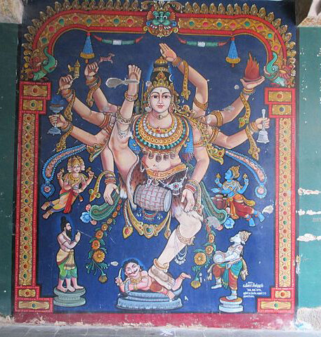 Шива-тандава, храм Таюманавар. Фото: creativecommons.org