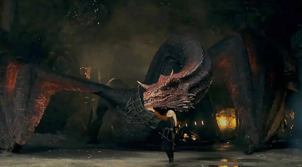     Кадр из 1 сезона сериала «Дом дракона» (2022)