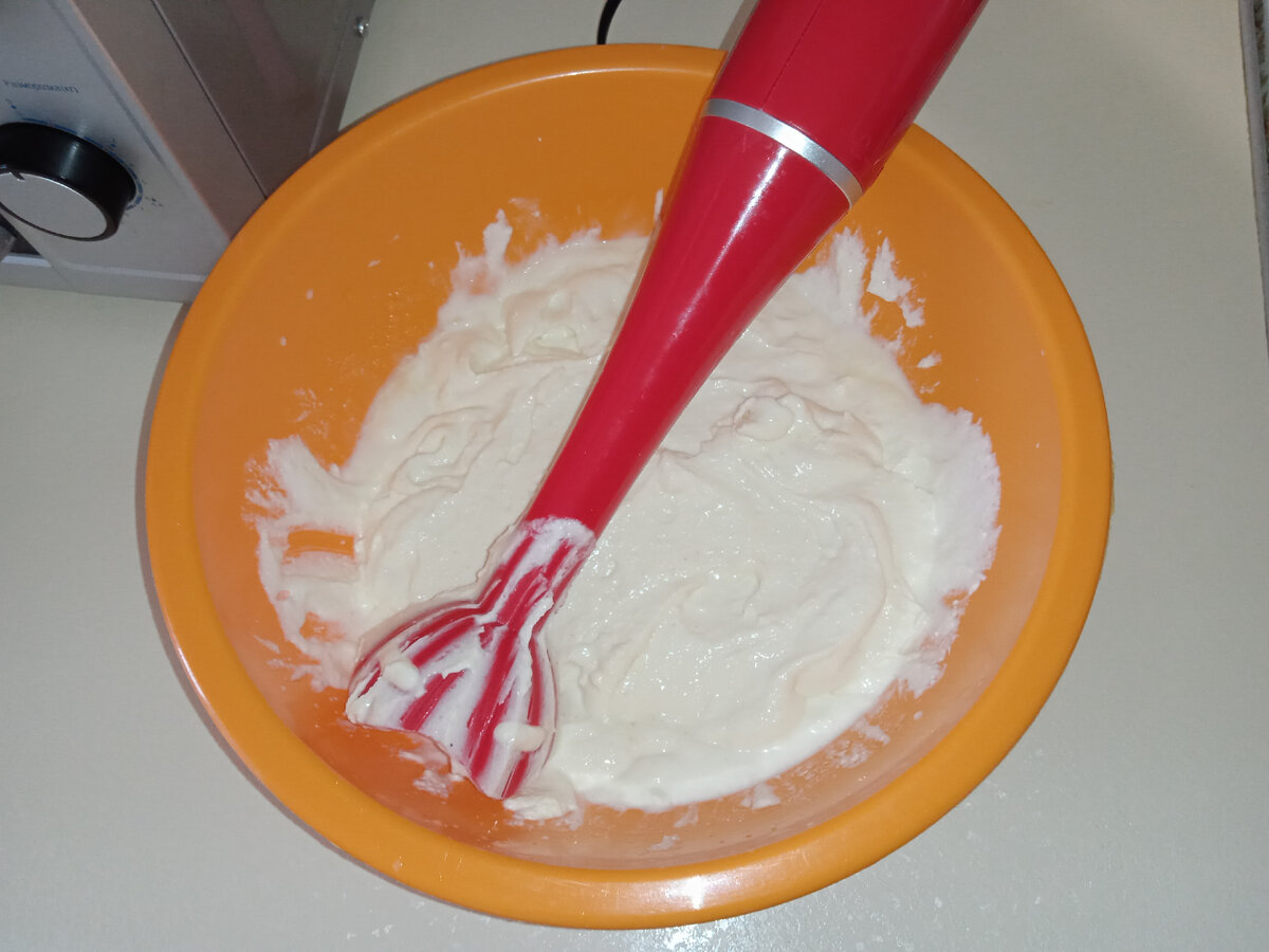 Твороженная запеканка. Шаг 2.