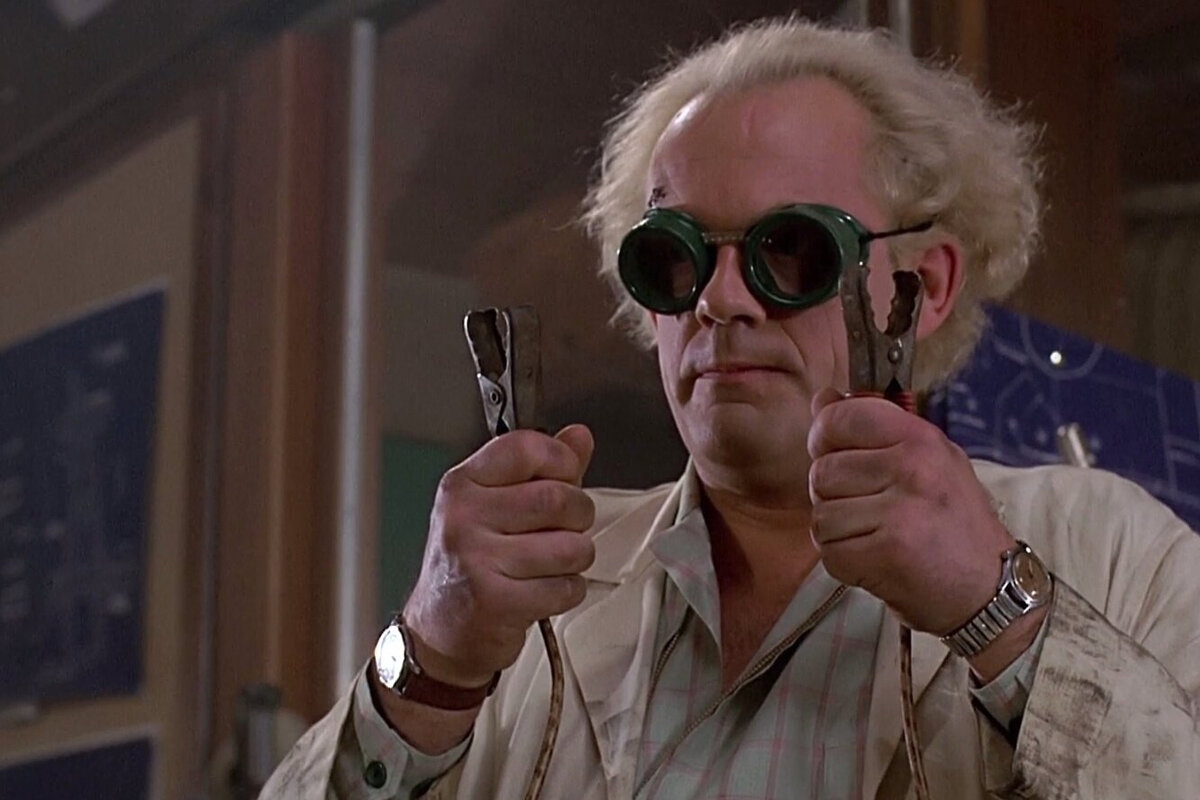       Кадр из фильма «Назад в будущее»