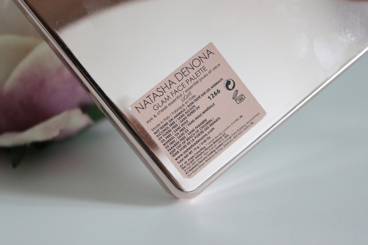 Natasha Denona Glam Face Palette - Light.