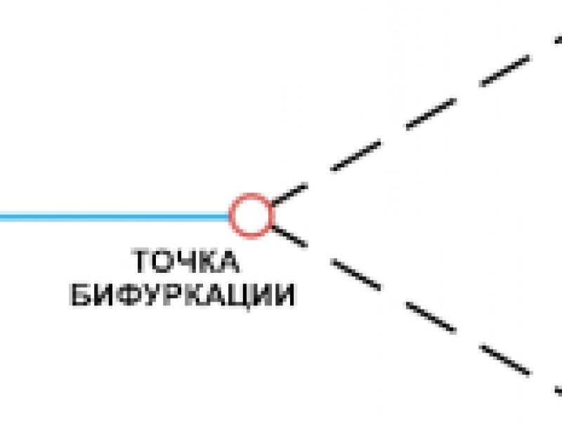 Точка бифуркации 3 читать. Точка бифуркации. Точка бифуркации в психологии.