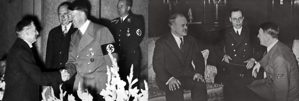 Переговоры гитлера. Молотов визит в Берлин 1940.