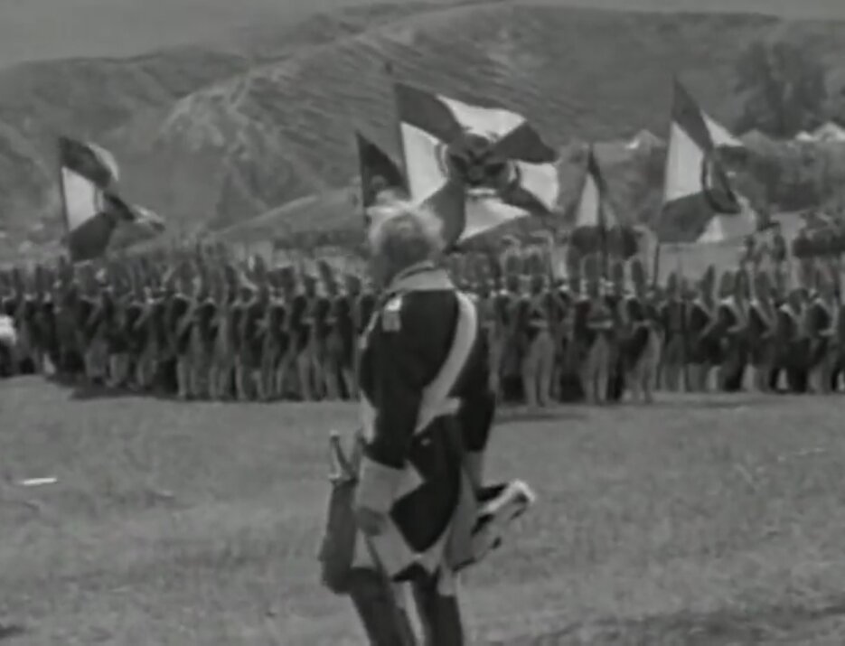 Кадр из фильма "Суворов" 1941 года