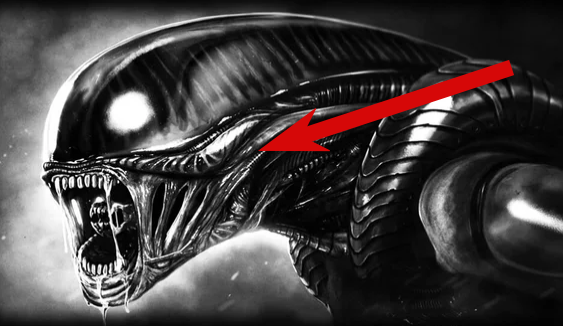 персонаж из фильма "Чужой"