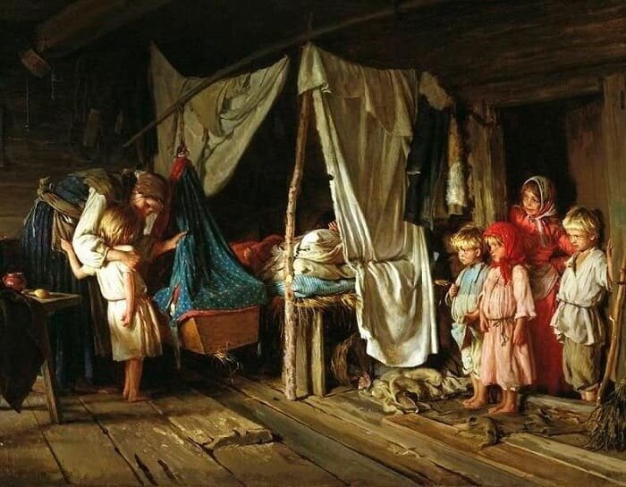 На чем спали в Древней Руси