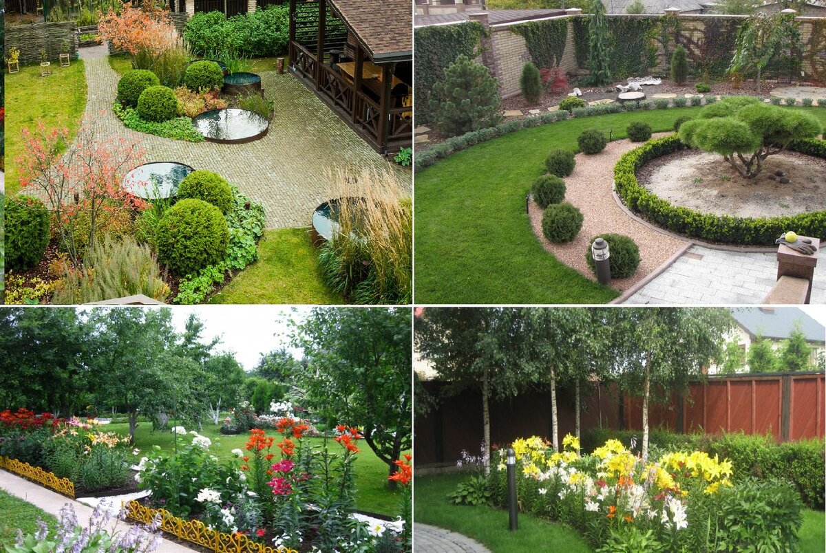 Палисадник: фото оригинальных и стильных украшений сада палисадником