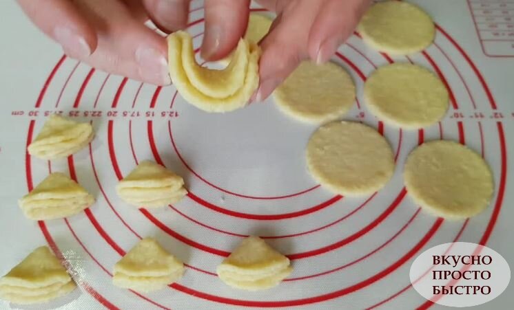 Сырное печенье на скорую руку