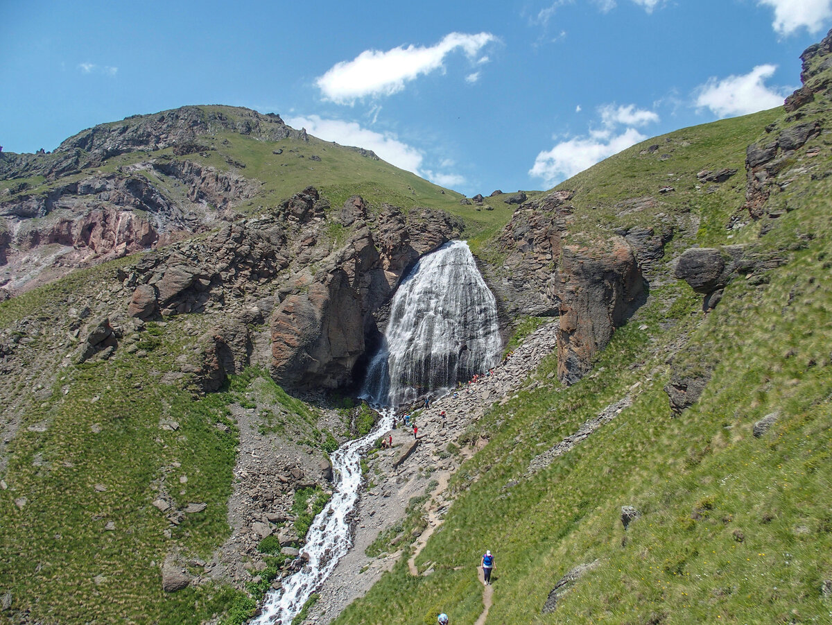 Село Харачой водопад Харачойский