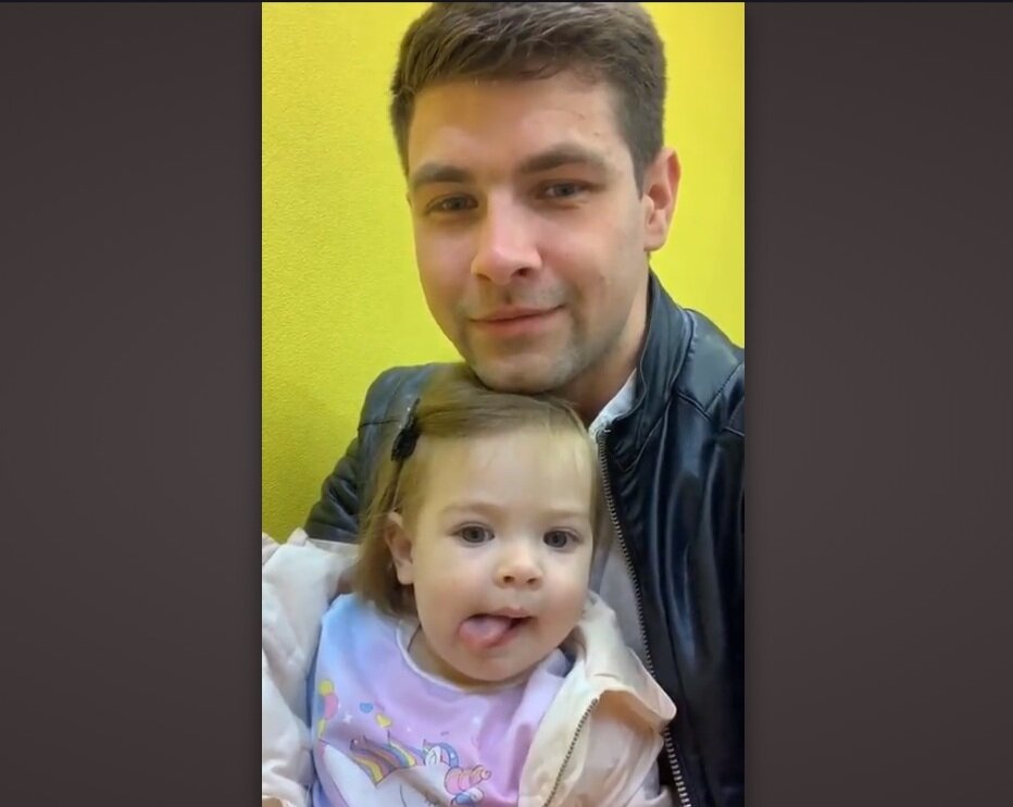 Фото: Дмитрий Дмитренко и дочь Василиса