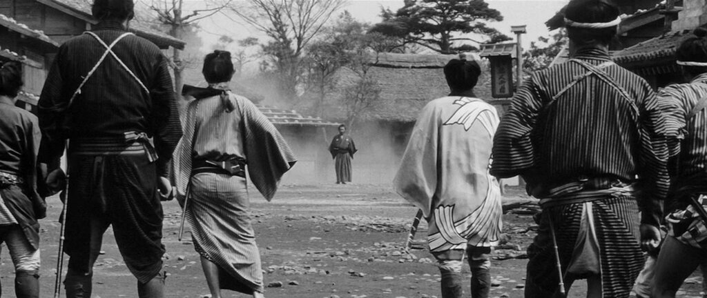 Кадр из фильма "Телохранитель" (1961)