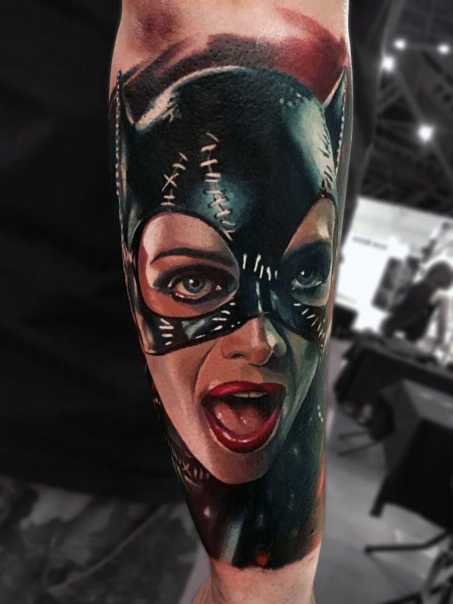 Саша О'Карин, Blackout Tattoo Collective, Санкт-Петербург, Россия