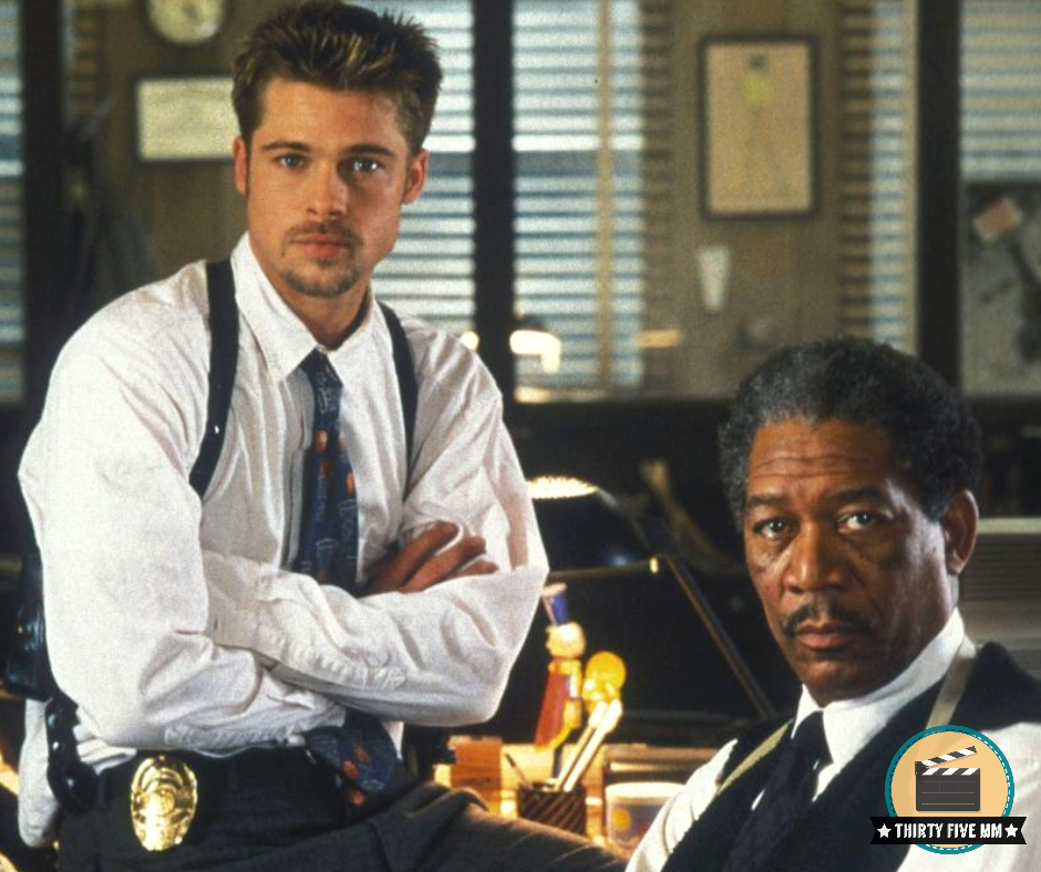 На фотографии кадр из фильма "Семь"