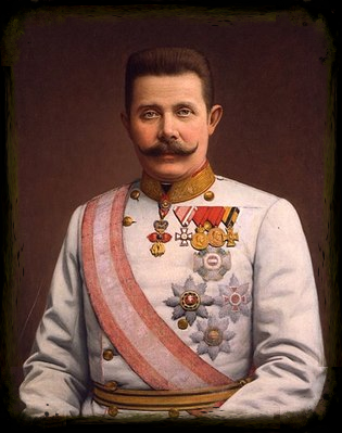 Франц Фердинанд Карл Людвиг Йозеф фон Габсбург эрцгерцог д’Эсте (18 декабря 1863 года - 28 июня 1914 года) — эрцгерцог австрийский, с 1896 года наследник престола Австро-Венгрии
