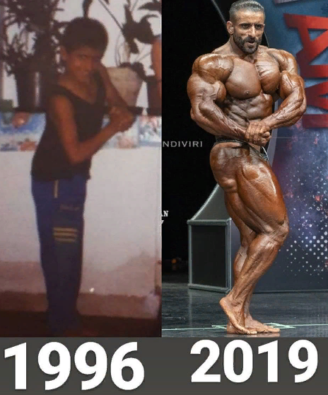 Хади Чупан из цикла: было - стало. Источник инстаграм спортсмена.