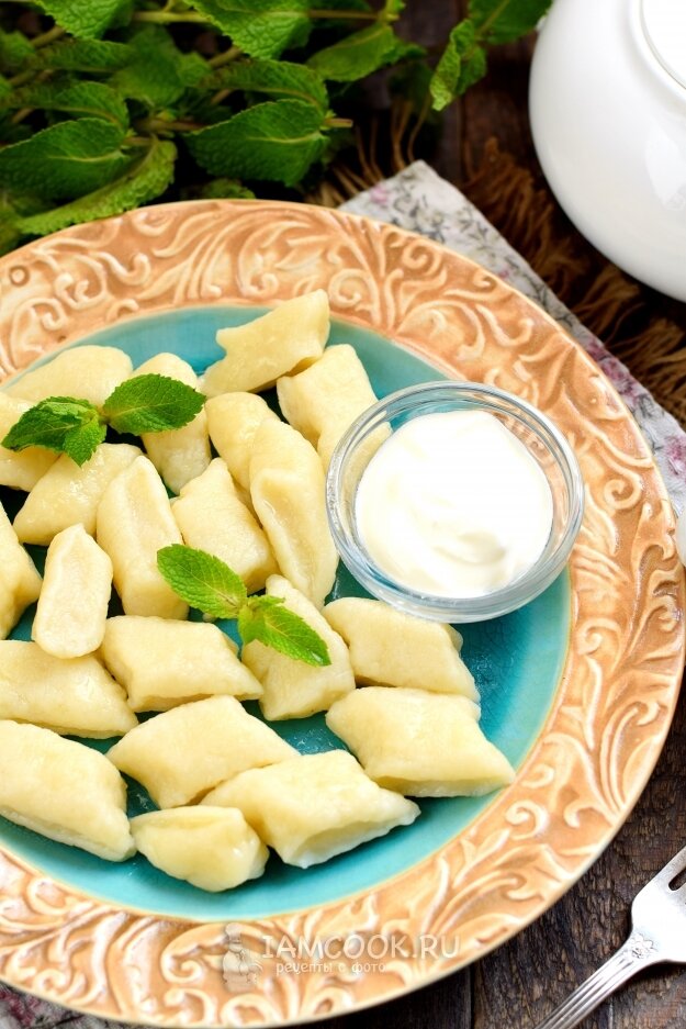 Ленивые творожные вареники, рецепт