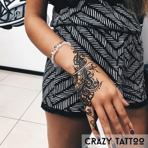 Временные тату. Виды и отличия. Плюсы и минусы. - Jagua-Tattoo