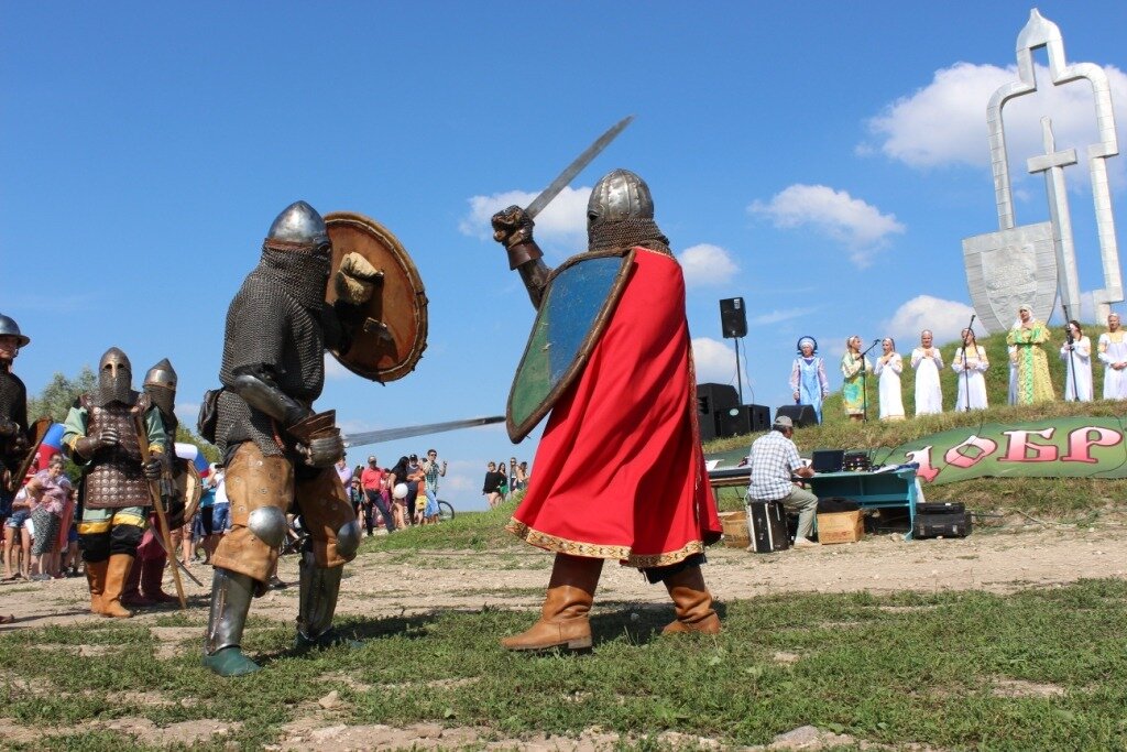 Фестиваль "Слава Добрыни", пос. Прибрежный, Шилово. 