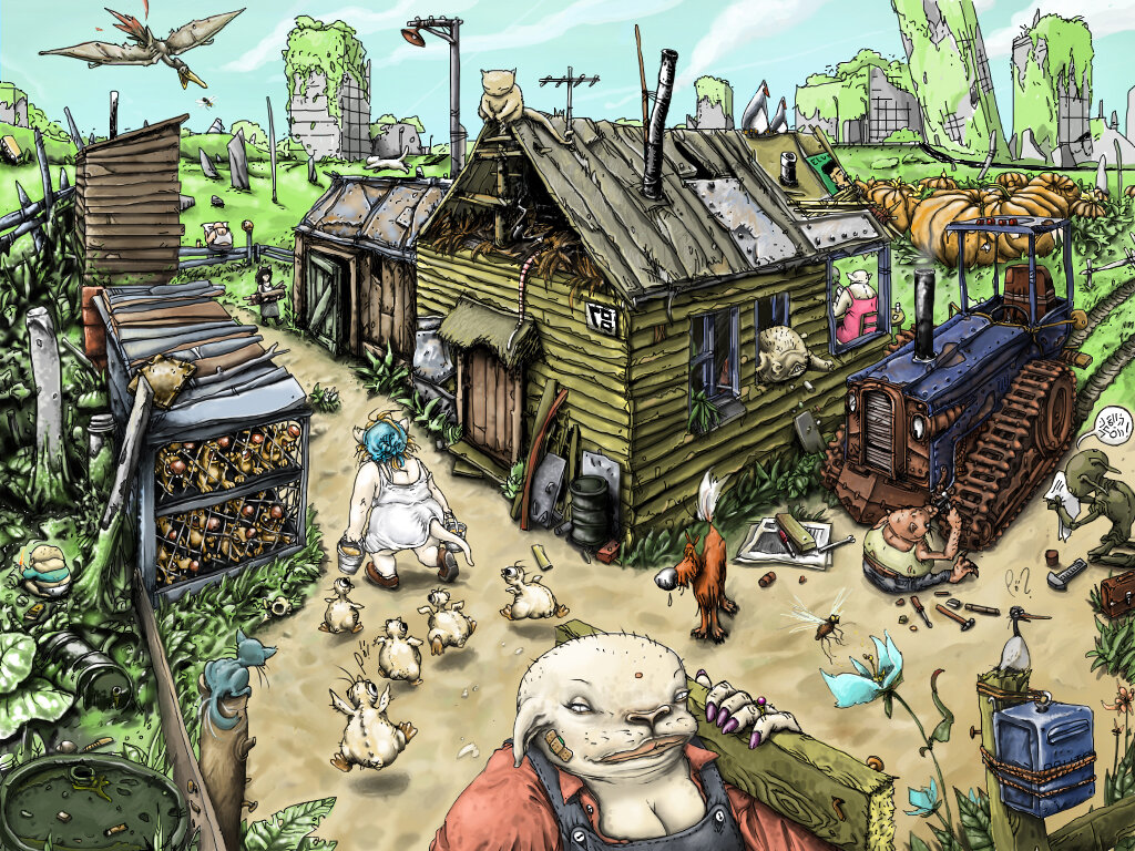 Городок наш небольшой, но гордый.