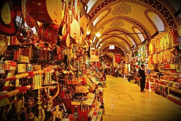 Гранд базар в Стамбуле.