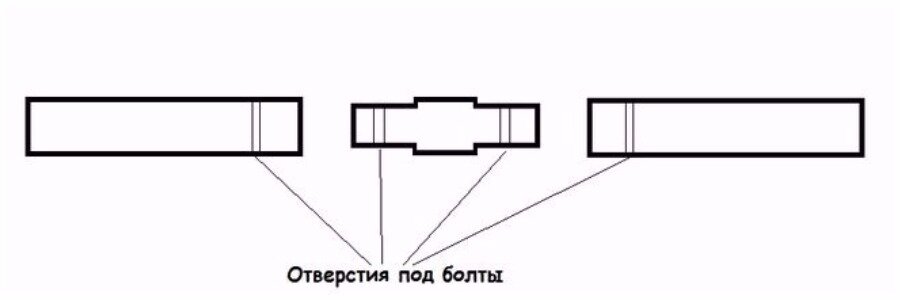 Скребок для уборки снега с крыши 