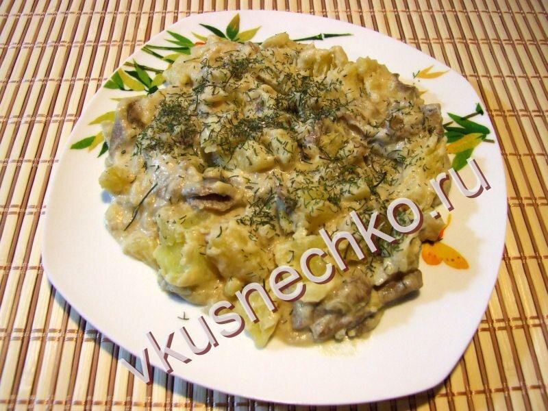 Как приготовить Жареху с картошкой и грибами, пошаговый рецепт с фото.
