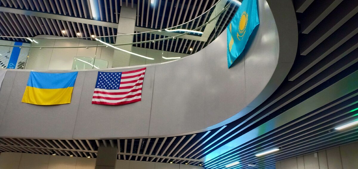 Здание "Astana Hub" г. Астана, Казахстан