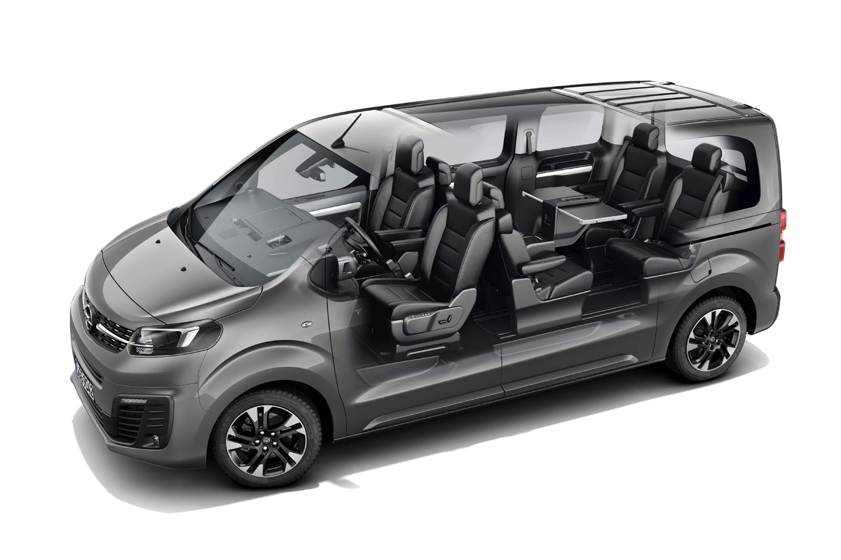 Opel Zafira Life. Фотография с сервиса Яндекс Картинки