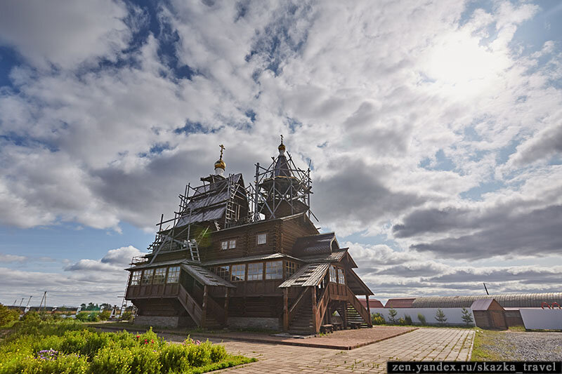 Деревянная Церковь возле метро Свиблово