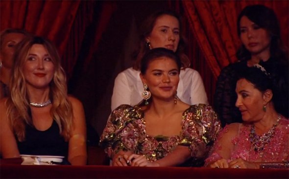 Алина Кабаева в ложе Большого театра