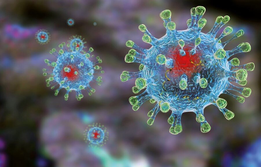 Коронавирус под микроскопом. Фото из открытых источников.